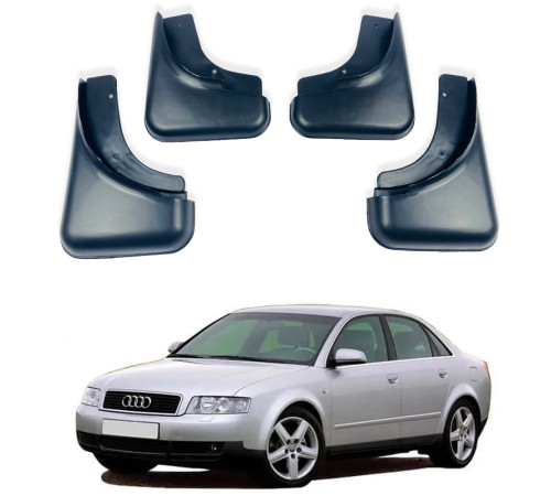 Автомобільні бризговики Audi A4 (B6, B7) 2000-2008 Sedan, Universal (Surtep)