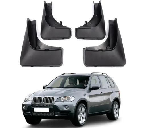 Автомобільні бризговики BMW X5 (E70) 2007-2013 машина з порогами (Surtep)
