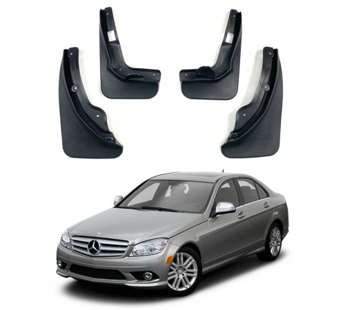 Автомобільні бризговики Mercedes C-class W204 2011-2014 (Surtep)