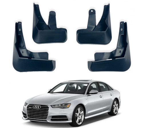 Автомобільні бризговики Audi A6 (C7) 2015-2018 Sedan, Universal (Surtep)