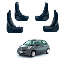 Автомобильные брызговики Nissan Micra 4 2010-2017 (Surtep)