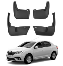 Автомобільні бризговики Renault/Dacia Logan 2 Седан 2013-2021 (Surtep)