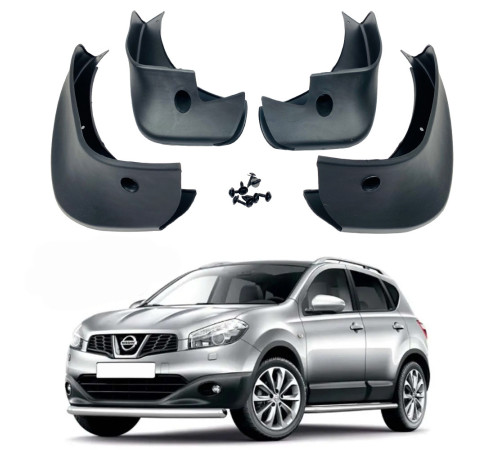 Автомобільні бризговики Nissan Qashqai 2007-2013 (original) довгі (Surtep)