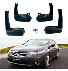 Автомобільні бризговики Honda Accord 2008-2012, без обвесу (Surtep)