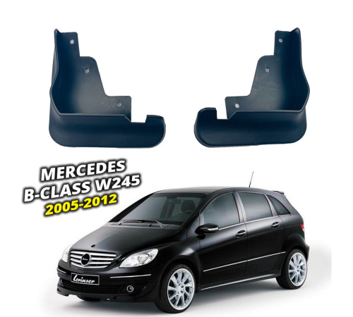 Автомобільні бризговики Mercedes B-klass W245 ПЕРЕДНІ (Surtep)