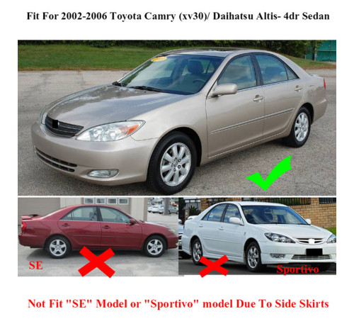 Автомобільні бризговики Toyota Camry V30 2003-2008 (Surtep)