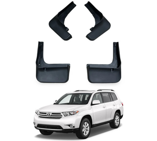 Автомобільні бризговики TOYOTA HIGHLANDER 2010-2013