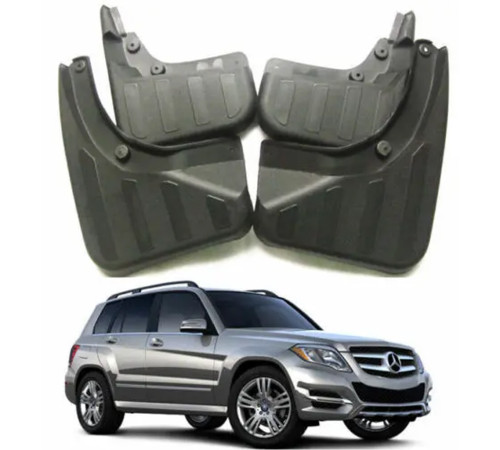 Автомобільні бризговики Mercedes GLK 2009-2019(автомобіль без підножки) (Surtep)