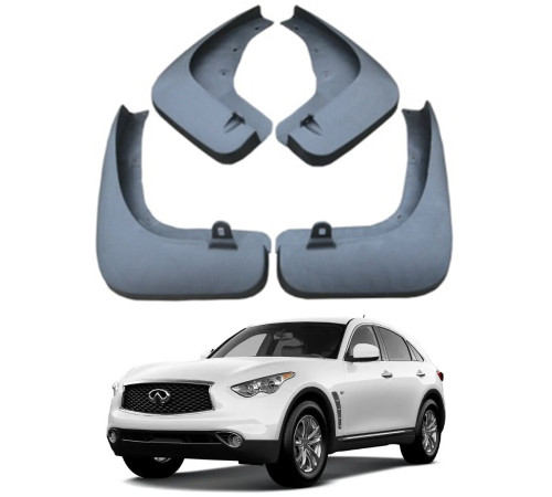 Автомобільні бризговики Infiniti QX70 2013+ (Surtep)