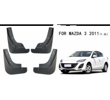 Автомобільні бризговики Mazda 3 2009-2013 (1.6л) (Стандарт комплектація) (Surtep)