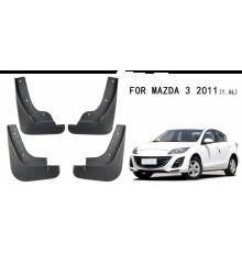 Автомобільні бризговики Mazda 3 2009-2013 (1.6л) (Стандарт комплектація) (Surtep)