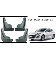 Автомобільні бризговики Mazda 3 2009 -2013 (2.0л) (Sport / Touring) (Surtep)