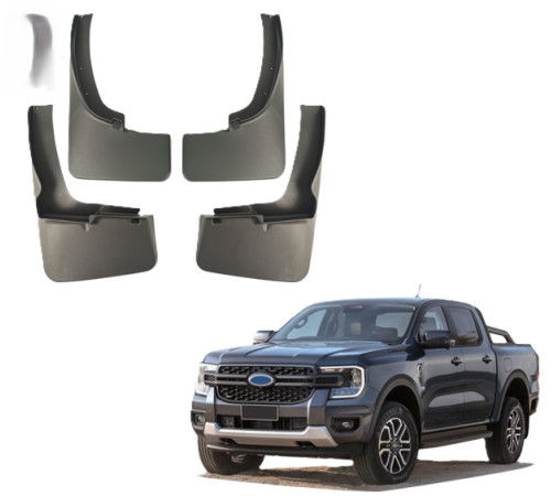 Автомобільні бризговики Ford Ranger (2019-2023) Wildtrak / Raptor (широкі арки)