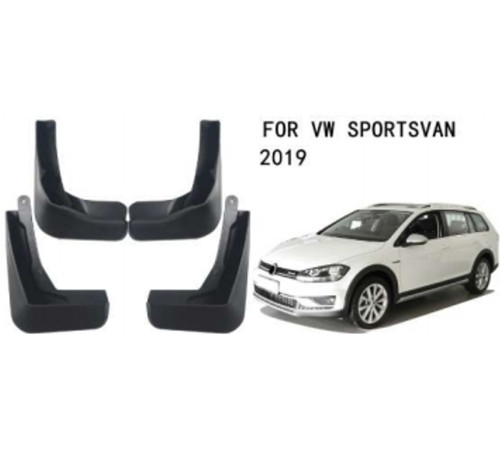 Автомобільні бризговики Volkswagen Golf Sportsvan 2018-2020 (Surtep)