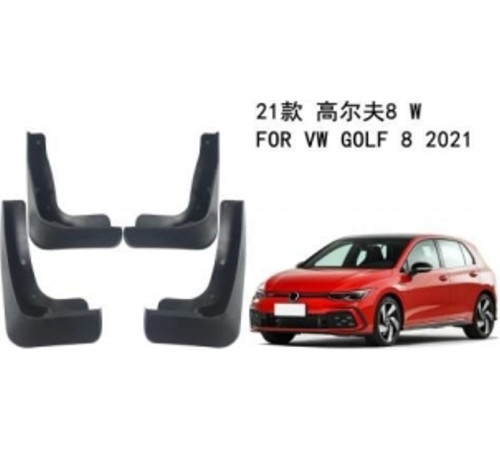 Автомобільні бризговики Volkswagen Golf VIII 2020-2025 Hatchback (Surtep)